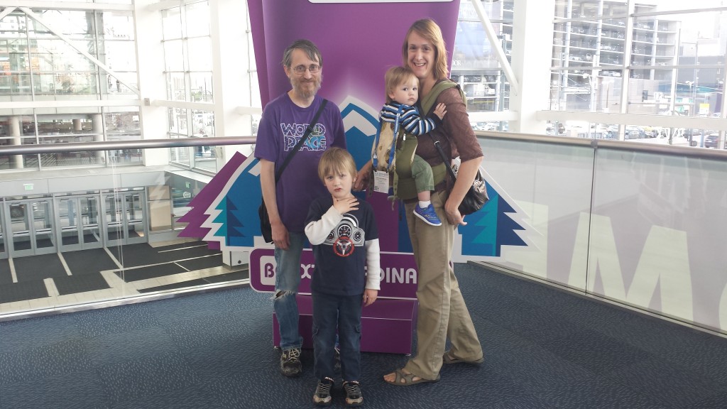 Family at the PLA Conference