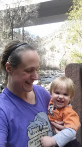 Mommy and Rowan selfie